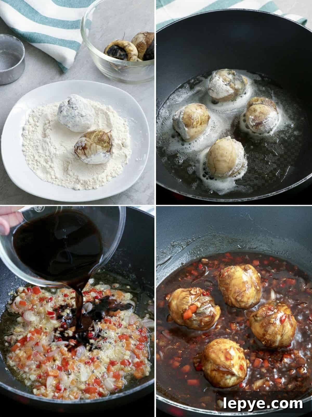 Sizzling Balut: How to Cook Crispy Filipino Balut Skillet 4 steps on how to cook sizzling balut