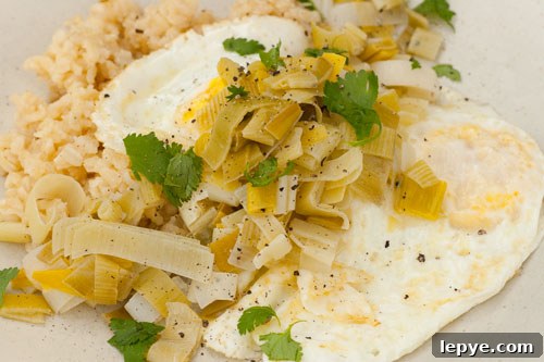 Braised Leeks in Creamy White Wine Sauce 3 drunken leeks with eggs