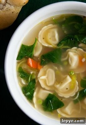 Lemon Chicken Tortellini Soup Recipe for Bright, Comforting Flavor 3 Lemon Chicken Soup | @HealthyDelish