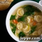 Lemon Chicken Tortellini Soup Recipe for Bright, Comforting Flavor 4 img 4655 3