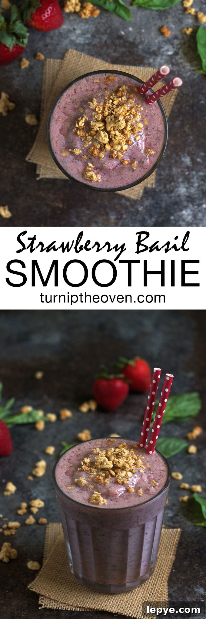 Strawberry Basil Smoothie Recipe — Refreshing Summer Drink 6 This gluten-free, vegan strawberry smoothie gets an unexpected burst of flavor from fresh basil. It's a delicious and healthy way to start your morning!