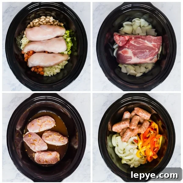 Tips for preparing dump recipes and make-ahead meals.