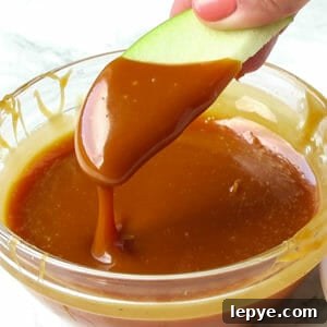 Easy Homemade Salted Caramel