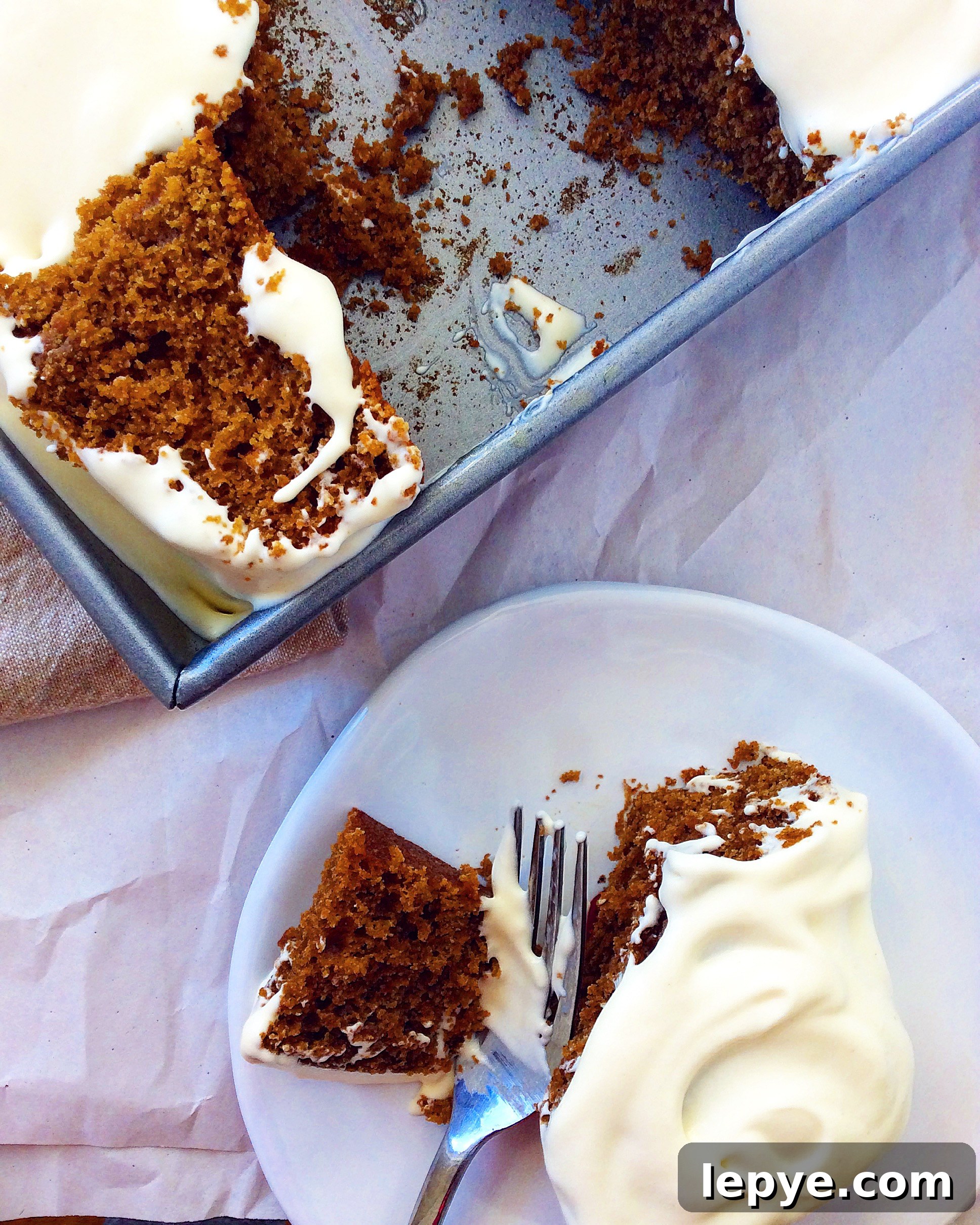 Whole Wheat Gingerbread Cake with Maple Cream Cheese Frosting 3 Gingerbread Cake with Maple Cream Cheese Frosting