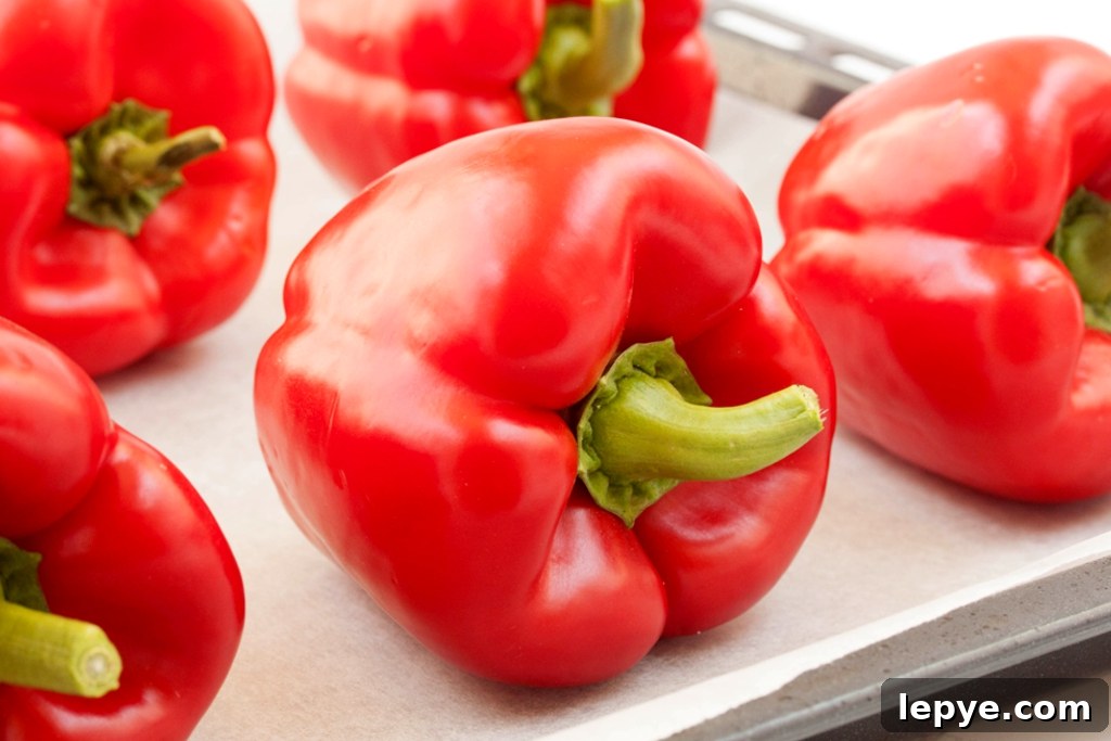 Oven-Roasted Red Peppers: Simple Method for Perfect Char 3 how to roast red peppers