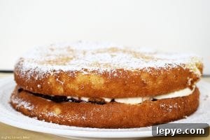 Fluffy Egg Yolk Sponge Cake Recipe with Silky Texture 3 Egg Yolk Sponge Cake is a super light and fluffy sponge relying on egg yolks as the base which delivers a rich and fluffy sponge. Filled with whipped cream and jam, dusted with icing sugar and you have a classic sponge cake for dessert, morning tea or just for fun. #eggyolkspongecake #spongecake #spongecakerecipe #easycakerecipe
