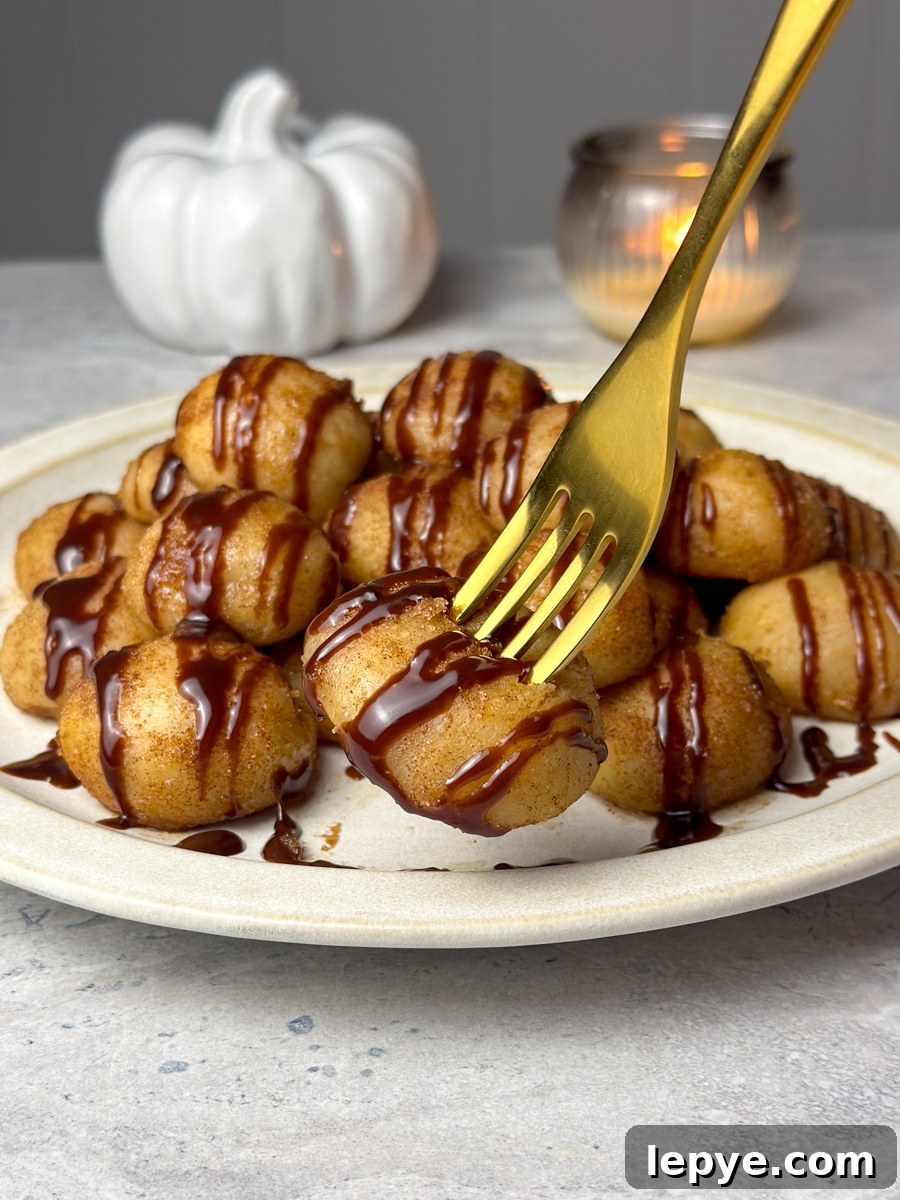 air fryer donut bites recipe