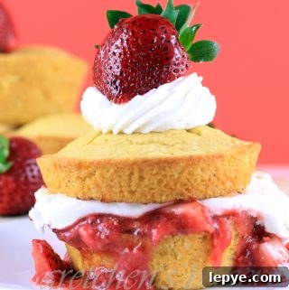 Strawberry Corn Cakes