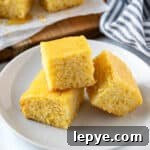 Honey Glazed Cornbread.