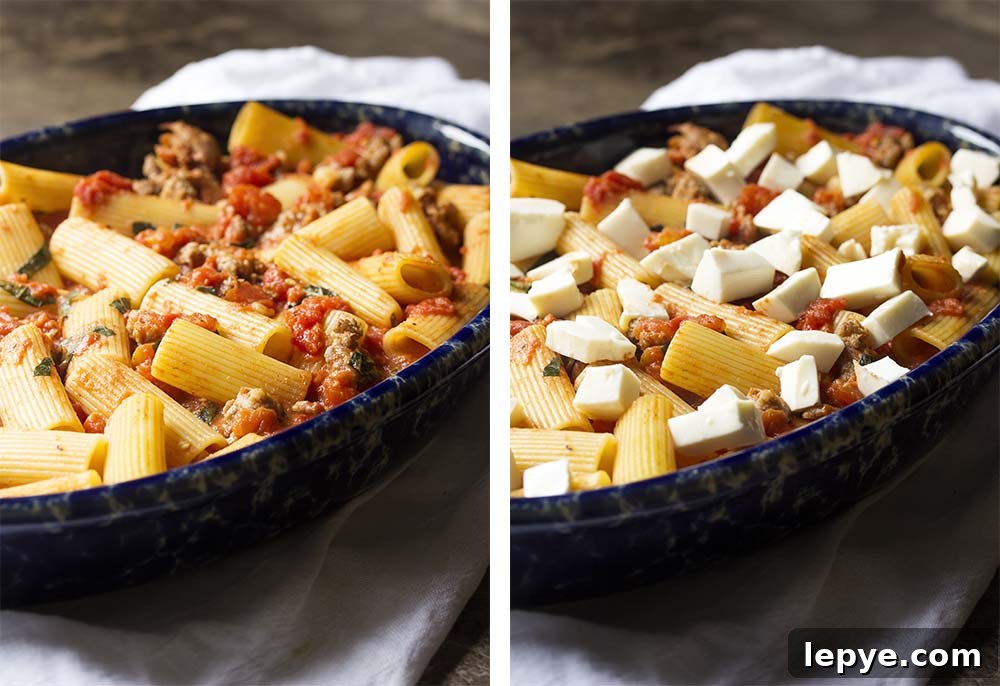 Step by step on how to finish the recipe.