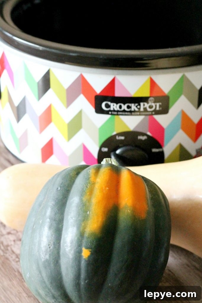 Creamy Slow Cooker Butternut Squash Soup Recipe 2 Slow Cooker Squash Soup by Foodtastic Mom