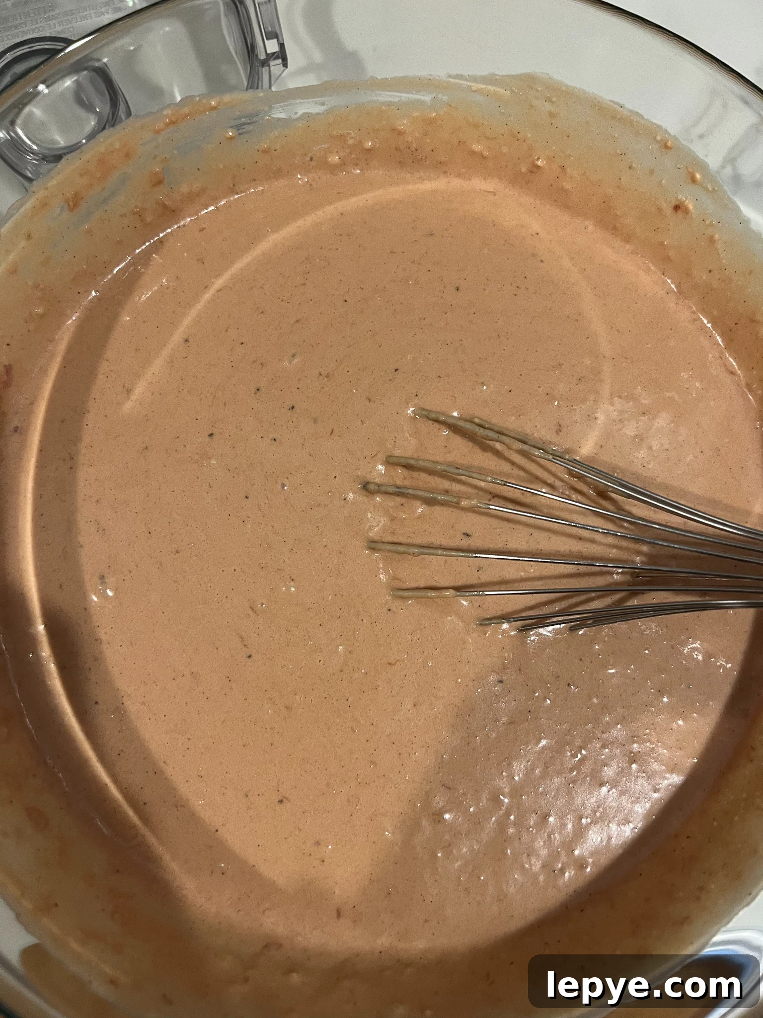 How to Make Classic Danish Leverpostej (Liver Pâté) 21 Whisking the liver mixture together.