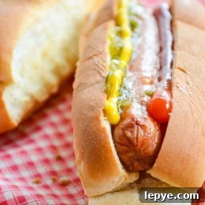 Crispy Air Fryer Pigs in a Blanket Recipe 10 Air fryer hot dogs, fully dressed