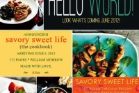 Savory Sweet Life Cookbook — New Release & Recipes Inside