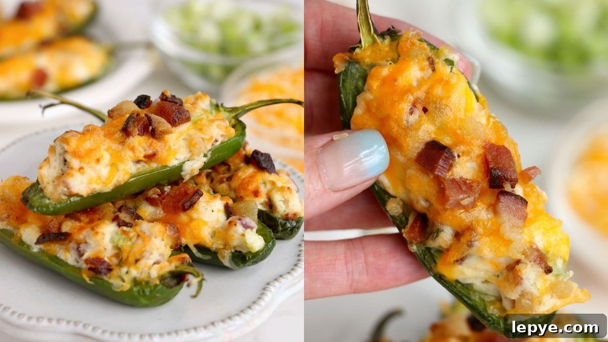 Air fryer jalapeño poppers