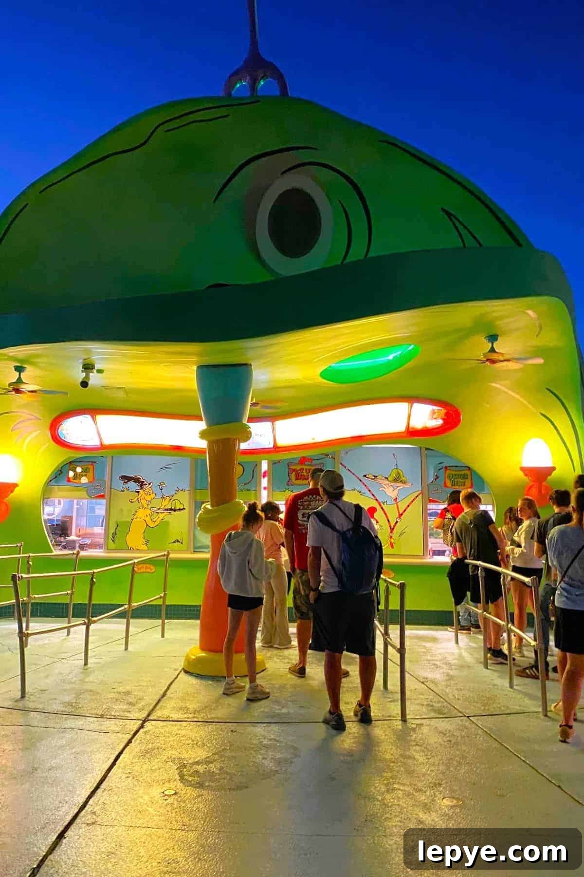 green eggs and ham stand islands of adventure
