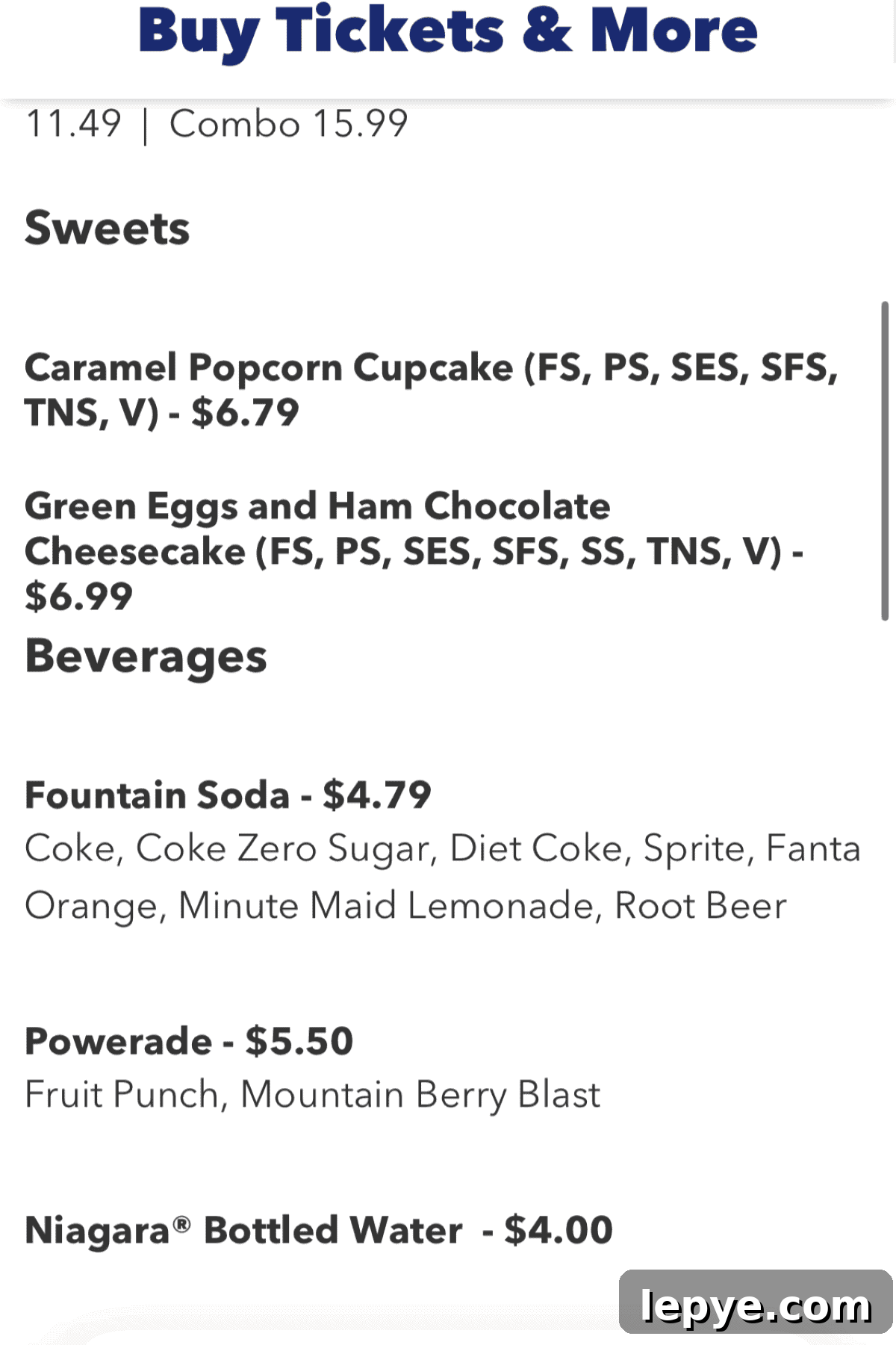 green eggs and ham cafe sweets menu