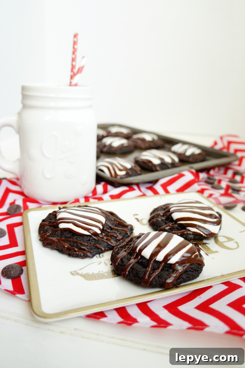 hot cocoa cookies | The Baking Fairy