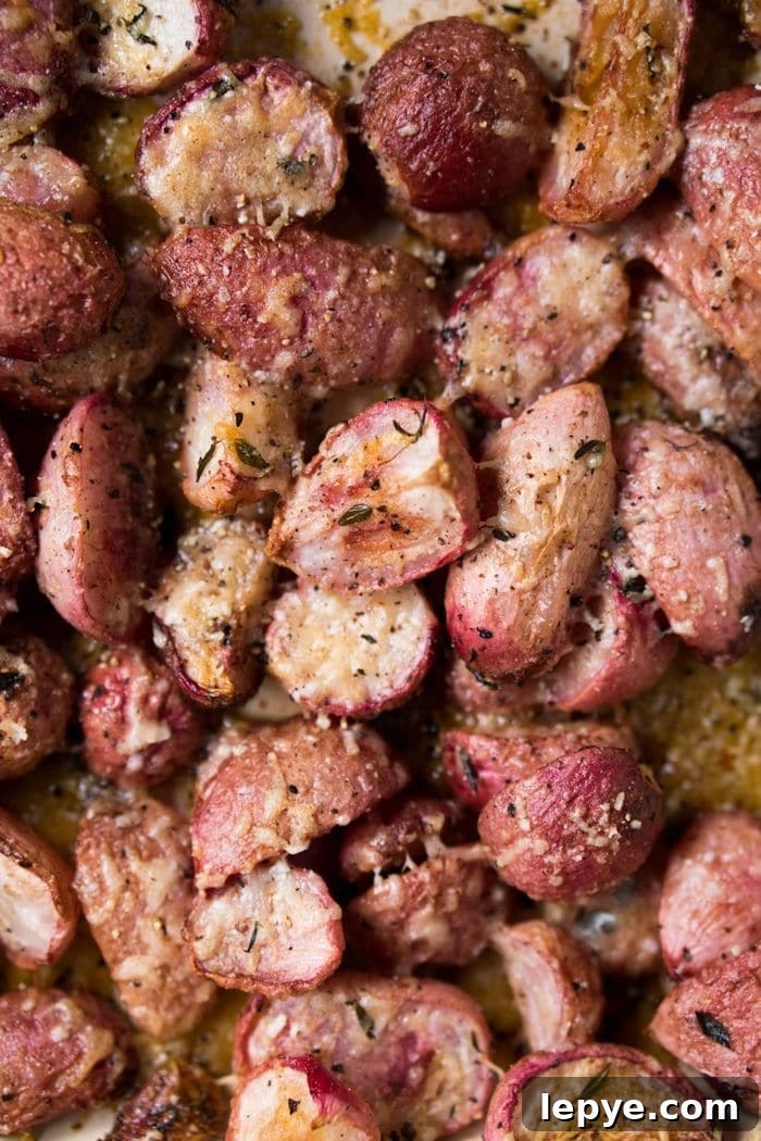 Keto Roasted Radishes